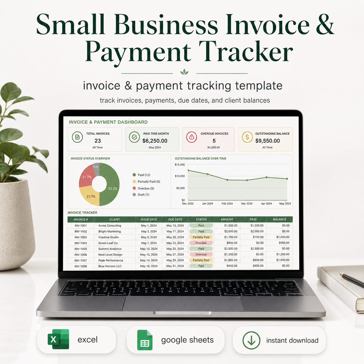Small Business Invoice & Payment Tracker